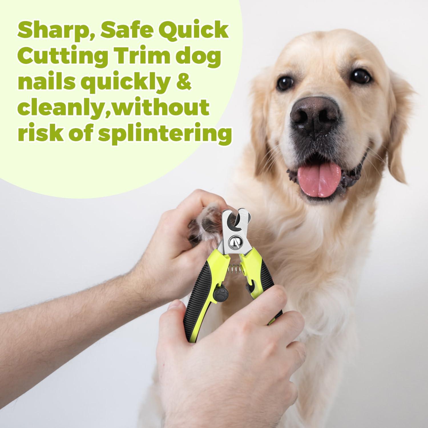 Dog Nail Clippers Cat Nail Clippers with Safety Guard to Avoid