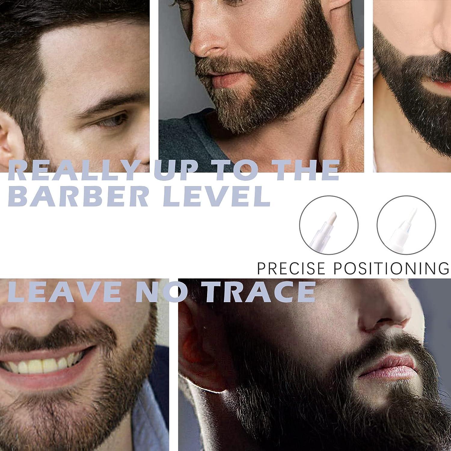 Barber Pencil Set: 8 Microblading Marker Pens with Removal Pen, Ruler ...