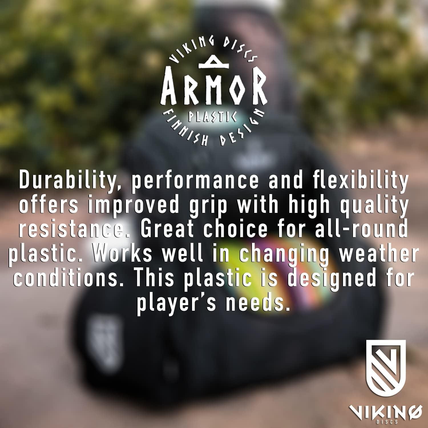 Viking Discs 8Disc Set in Armor Plastic Disc Golf Equipment Bulk Set