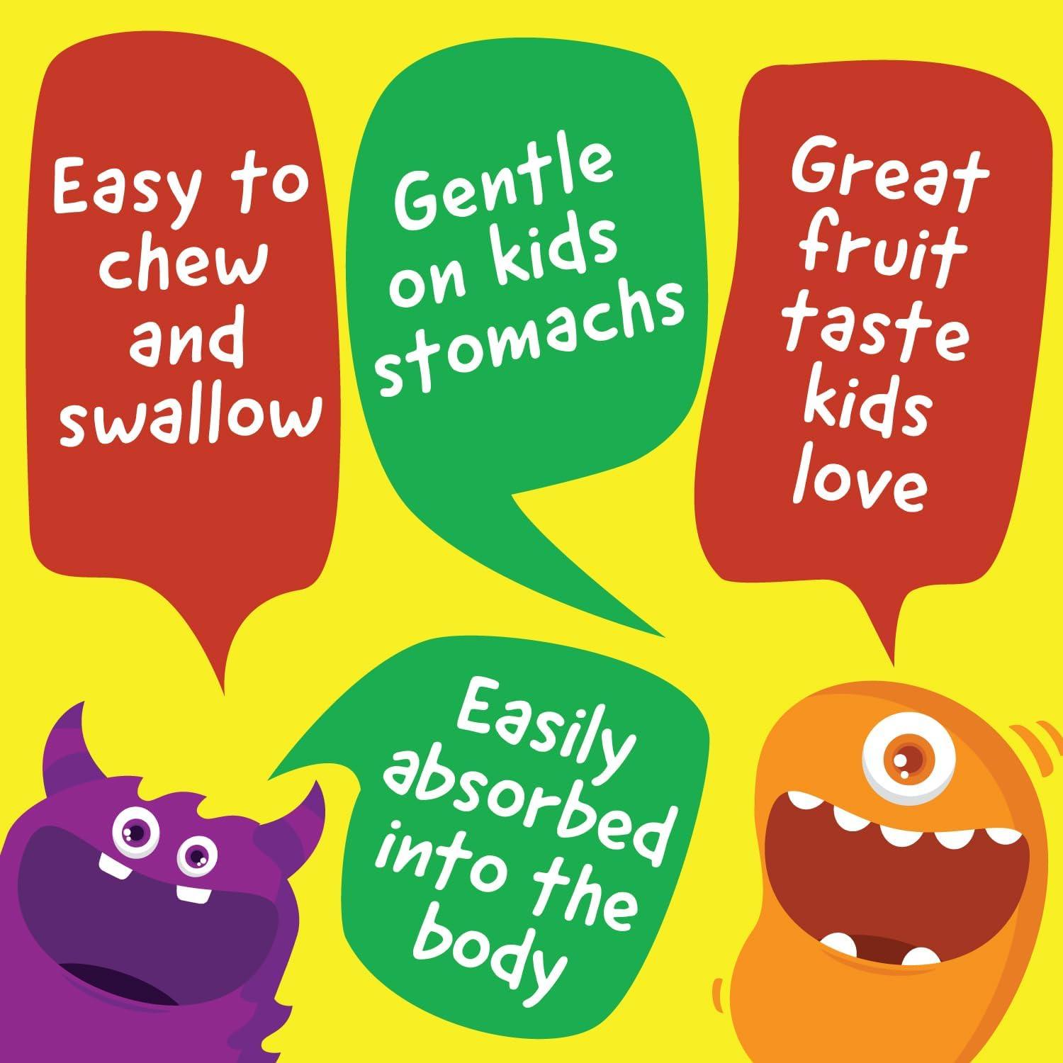 VitaWorks Kids Zinc 15mg Chewables + Vitamin B12 Jelly Beans Bundle