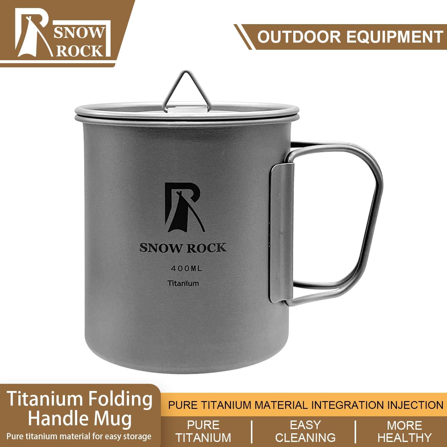 TOAKS Ultralichte Titanium Cup Draagbare Titanium Water Mok