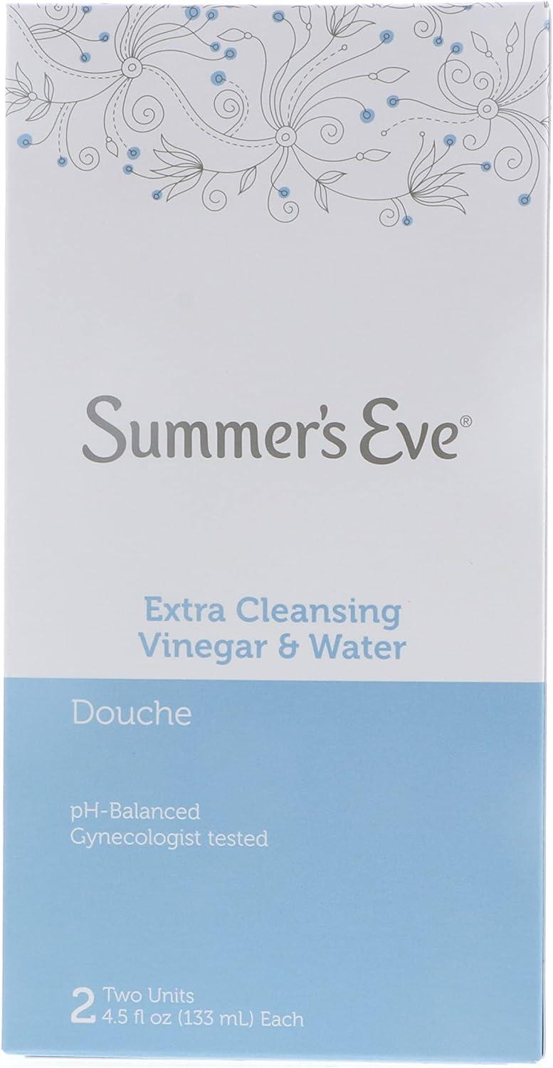 Summer's Eve Extra Cleansing Vinegar & Water Douche Pack of 2
