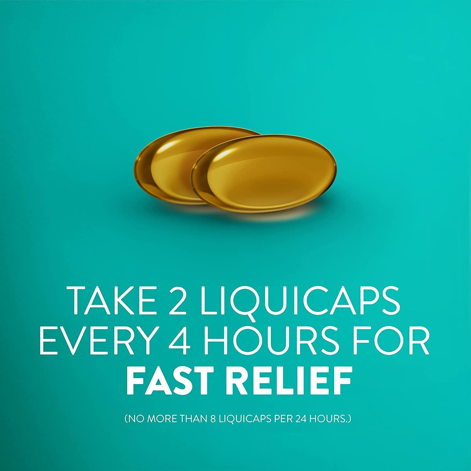 Vicks Sinex Severe LiquiCaps NonDrowsy Nasal Decongestant for Sinus