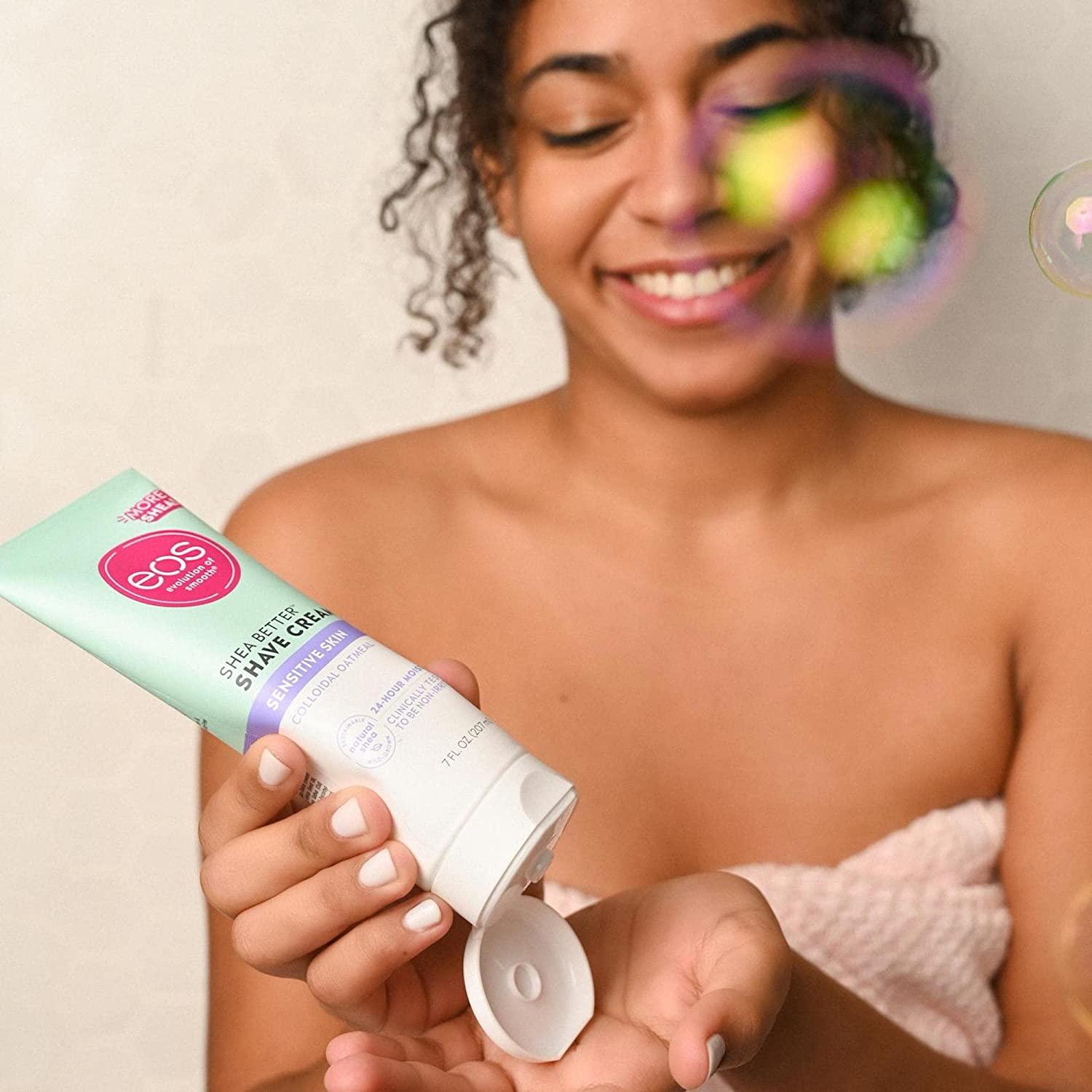 EOS Shea Better Shave Cream for Sensitive Skin with Colloidal Oatmeal