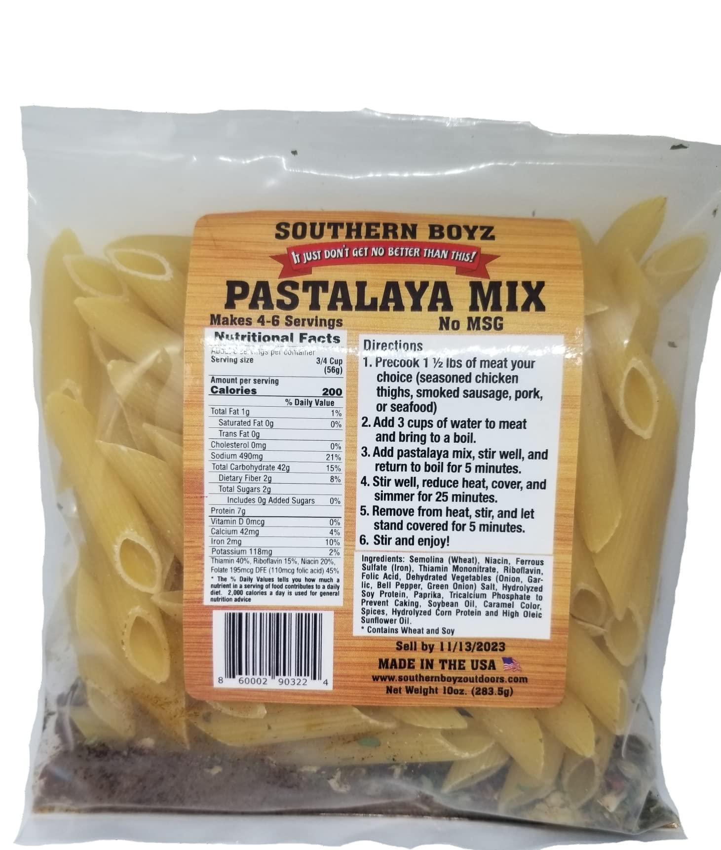 Southern Boyz Outdoors Seasonings Pastalaya Mix With Penne, 10