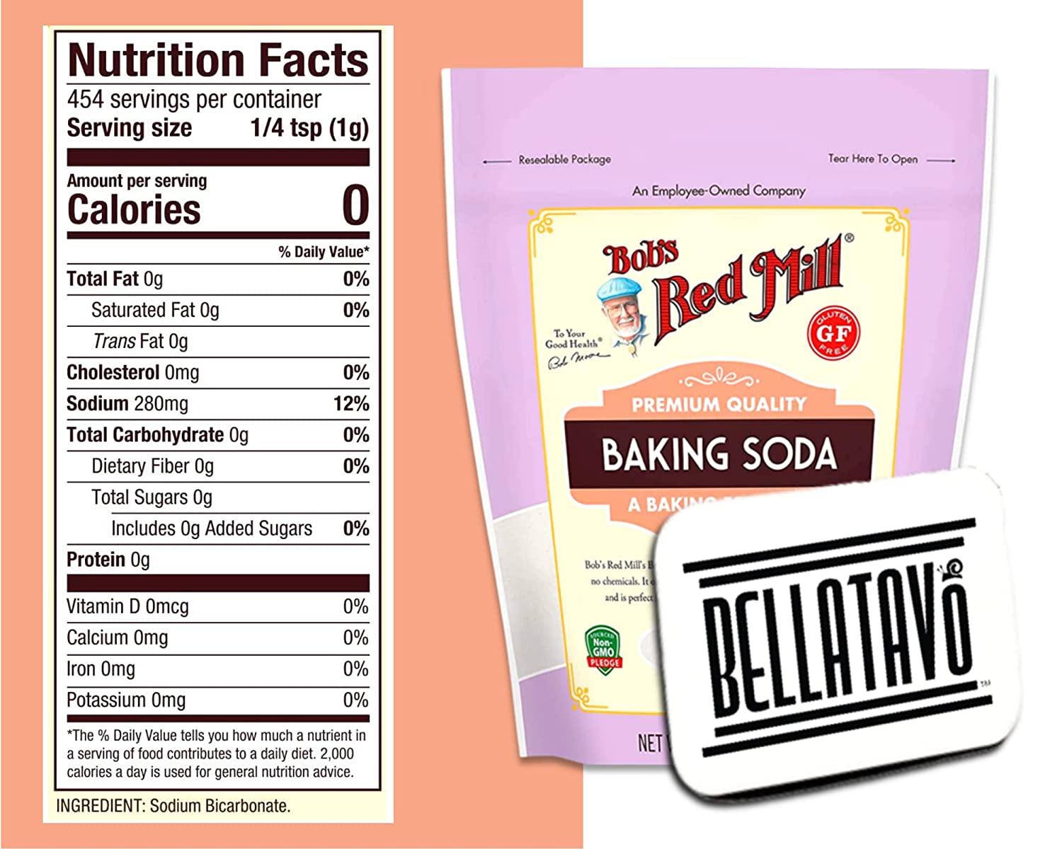 Gluten Free Baking Soda Bundle. Bundle Includes Two (2) Bob's Red Mill