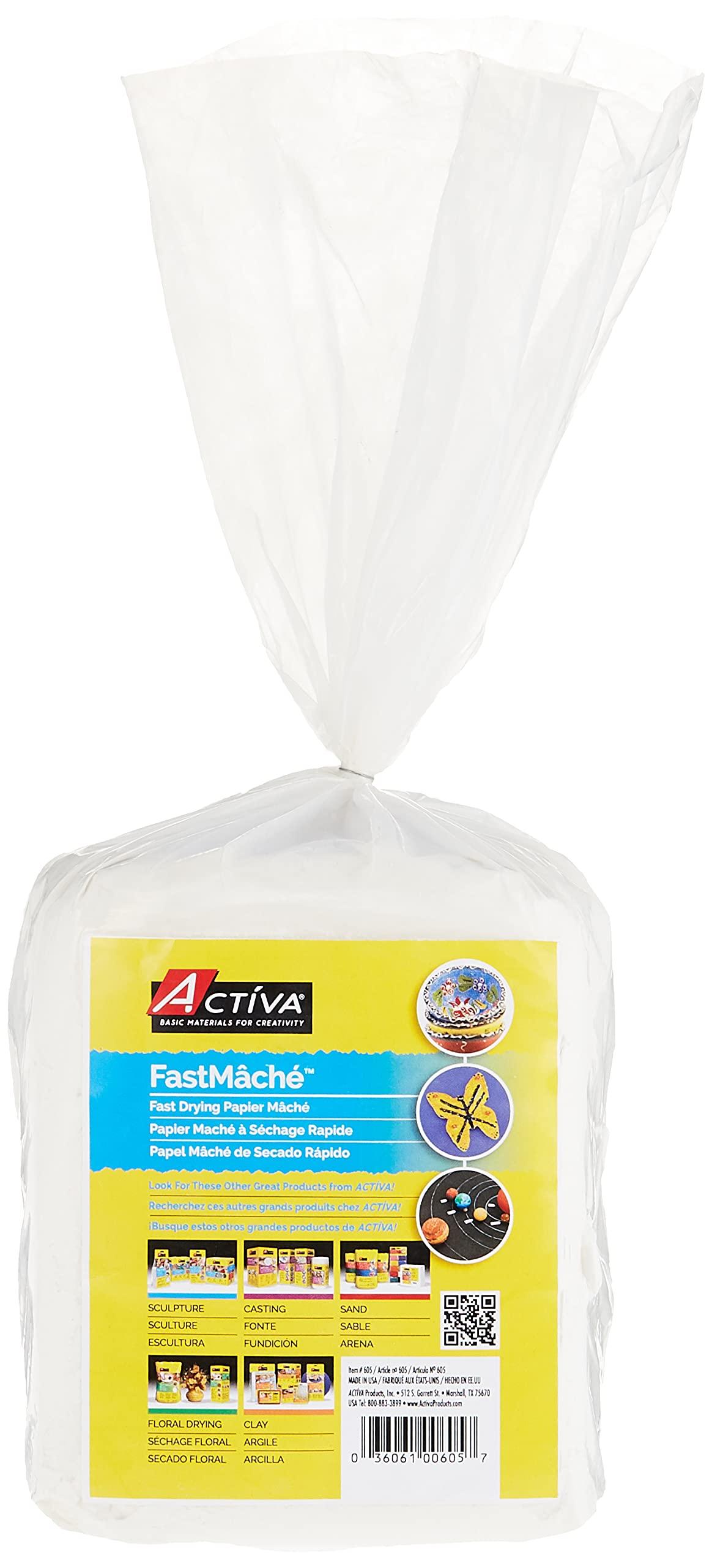 ACTIVA Fast Mache Instant Papier Mache 4 lbs QuickDrying Paper Mache