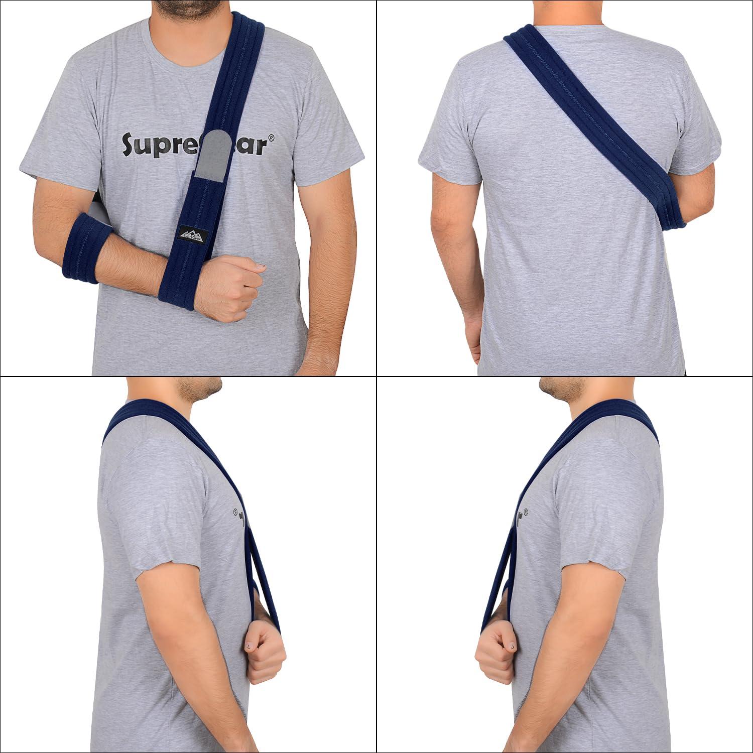 Kids Arm Sling, Adjustable Shoulder Immobilizer For Injury Support - View #8