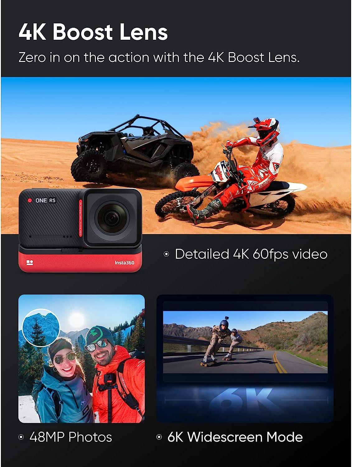 thumbnail image 2 of Insta360 ONE RS Core Module - Waterproof, 4K Action, 5.7K 360, Sports Photography, Handheld Camera Kit #261318 2 of 11