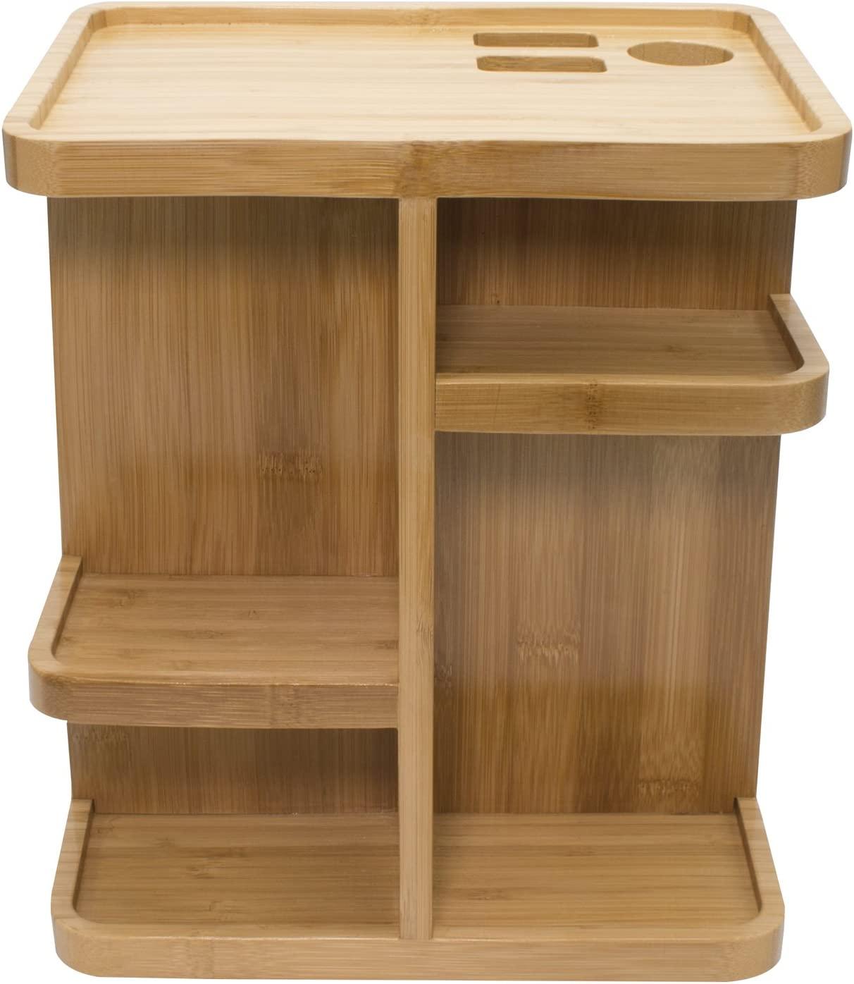 Sorbus 360 Bamboo Cosmetic Organizer - Multi-Function Storage Carousel for  Makeup, Toiletries, and More - Ideal for Vanity, Desk, Bathroom, Bedroom,  Closet, Kitchen - Eco-Friendly Bamboo | Buy Now with Express International