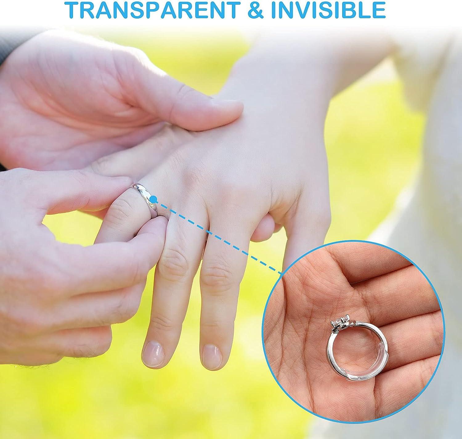 Invisible Ring Size Adjuster for Loose Rings Ring Adjuster Sizer Fit Any  Rings Ring Guard Spacer (Clip-ON, 8 PCS) : : Clothing, Shoes &  Accessories