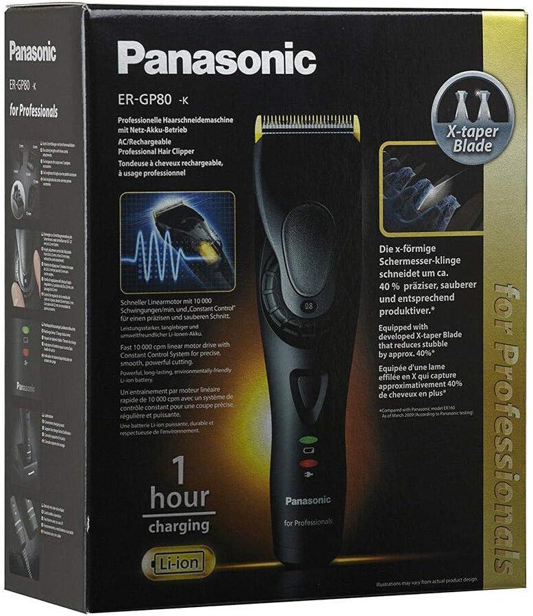 Buy Panasonic ER-GP80 Hair Clipper - Professional Cordless 
