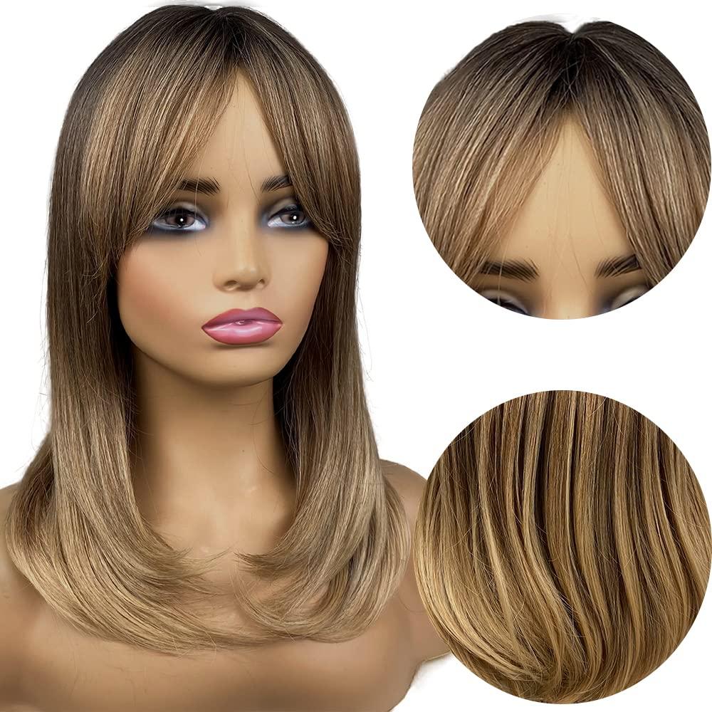 Mesmerizing Light Brown Wig Background in 4K