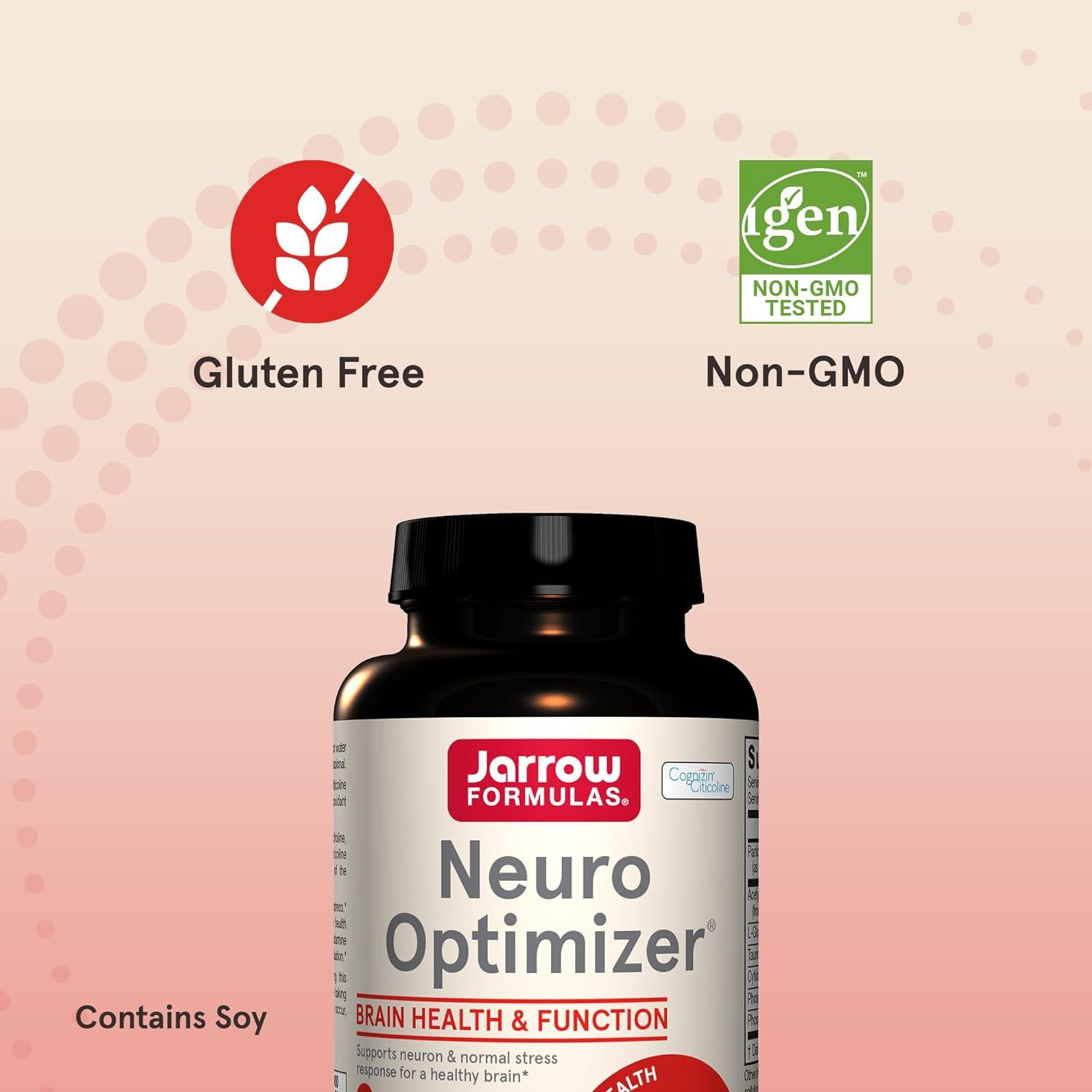 Jarrow Formulas Neuro Optimizer - 120 Capsules for Cognitive Support ...