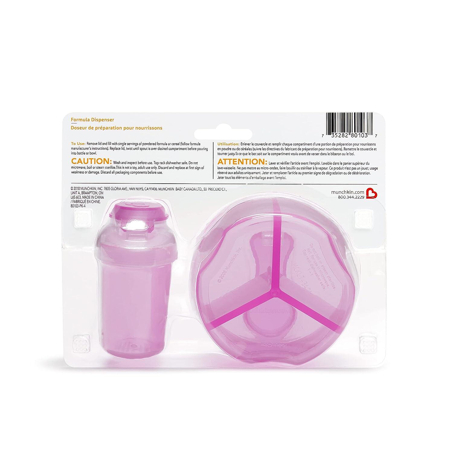 Munchkin formula polvere Dispensor Allattamento e pappa Allattamento con biberon