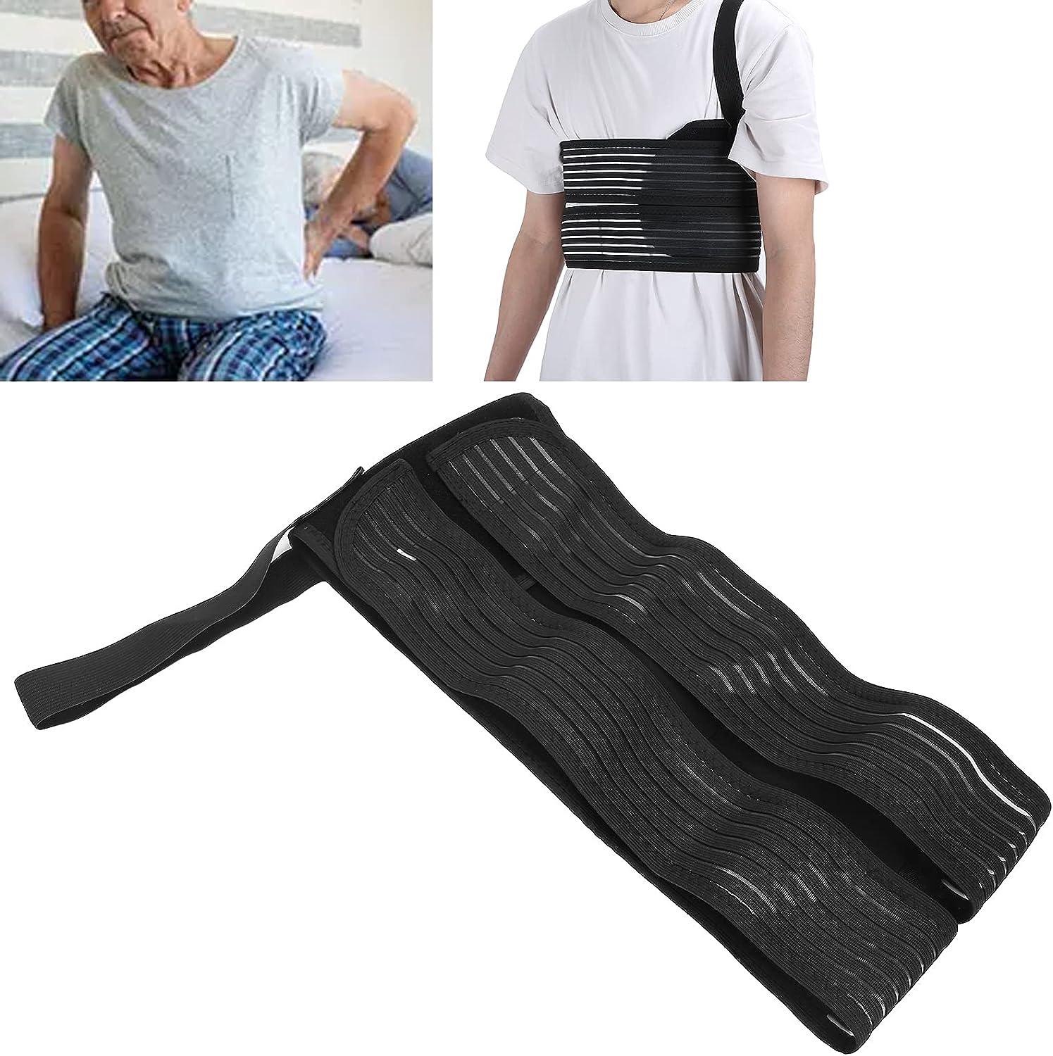 Adjustable Rib Straps, Chest Straps to Fix Fractures, Breathable Rib Brace for Men and Women