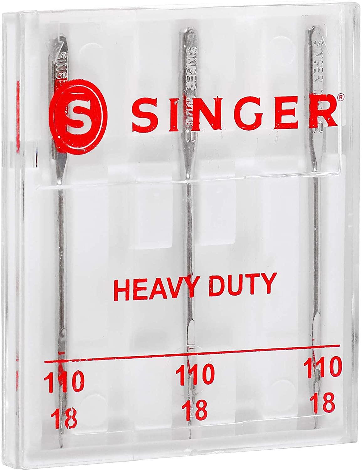 SINGER Sewing Machine Needles Size 18, 3 Pack