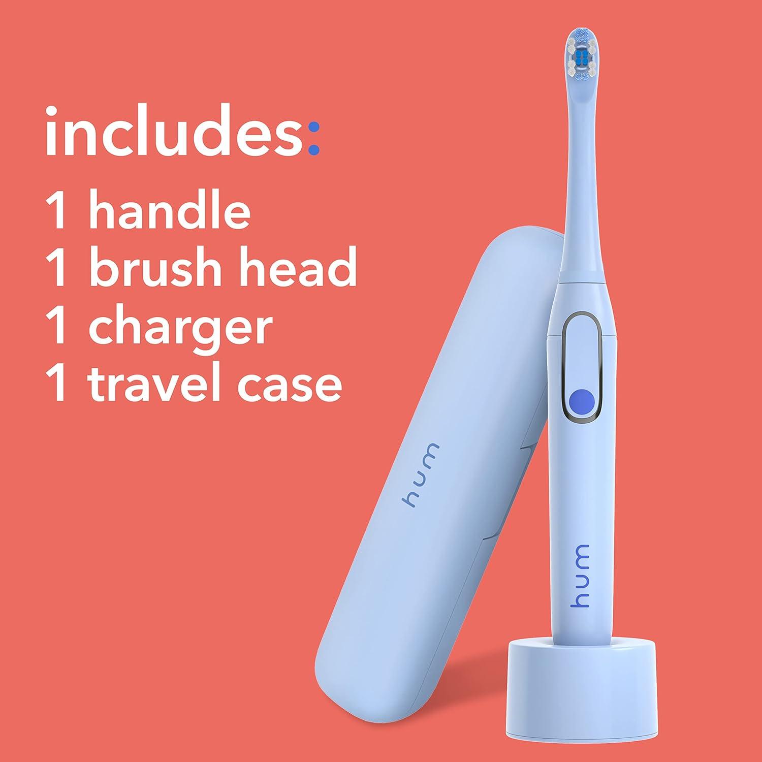 hum by Colgate Smart Electric Toothbrush Kit Rechargeable Sonic