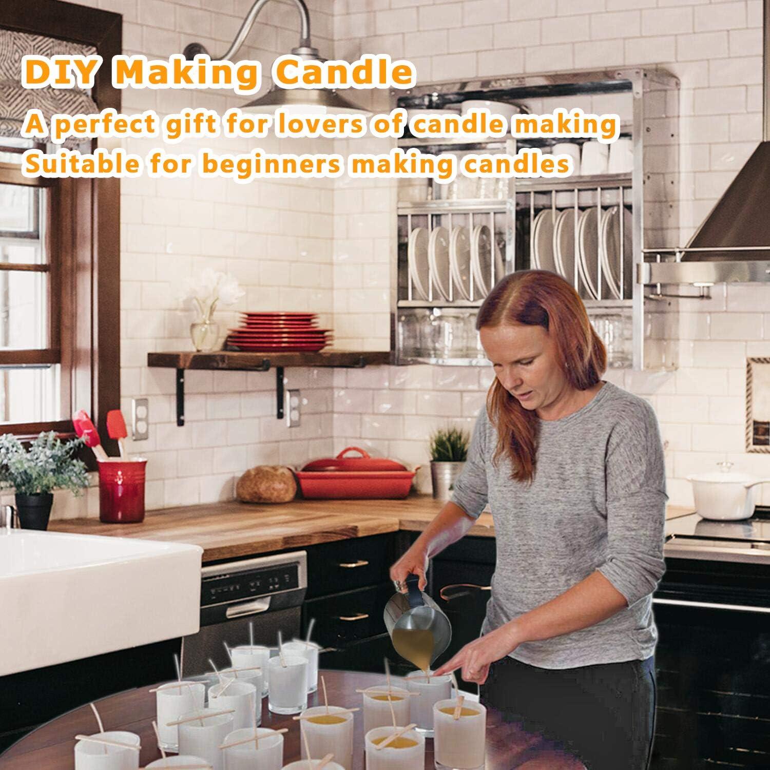 Candle Making Pouring Pot, 1500 ML/50 OZ Candle Pouring Pitcher, 304