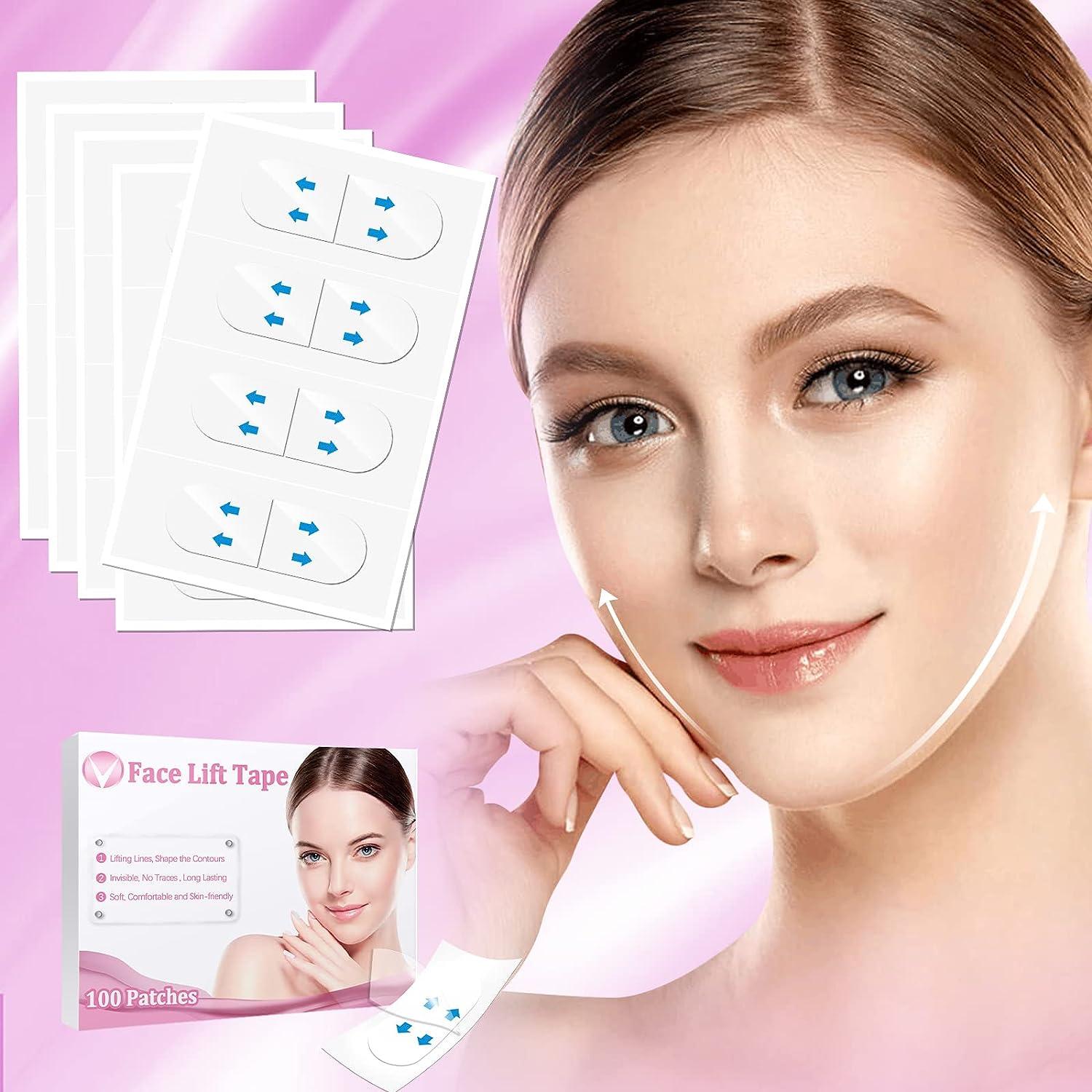 Invisible Face Lift Tape for Instant Facelift 100 PCS Waterproof