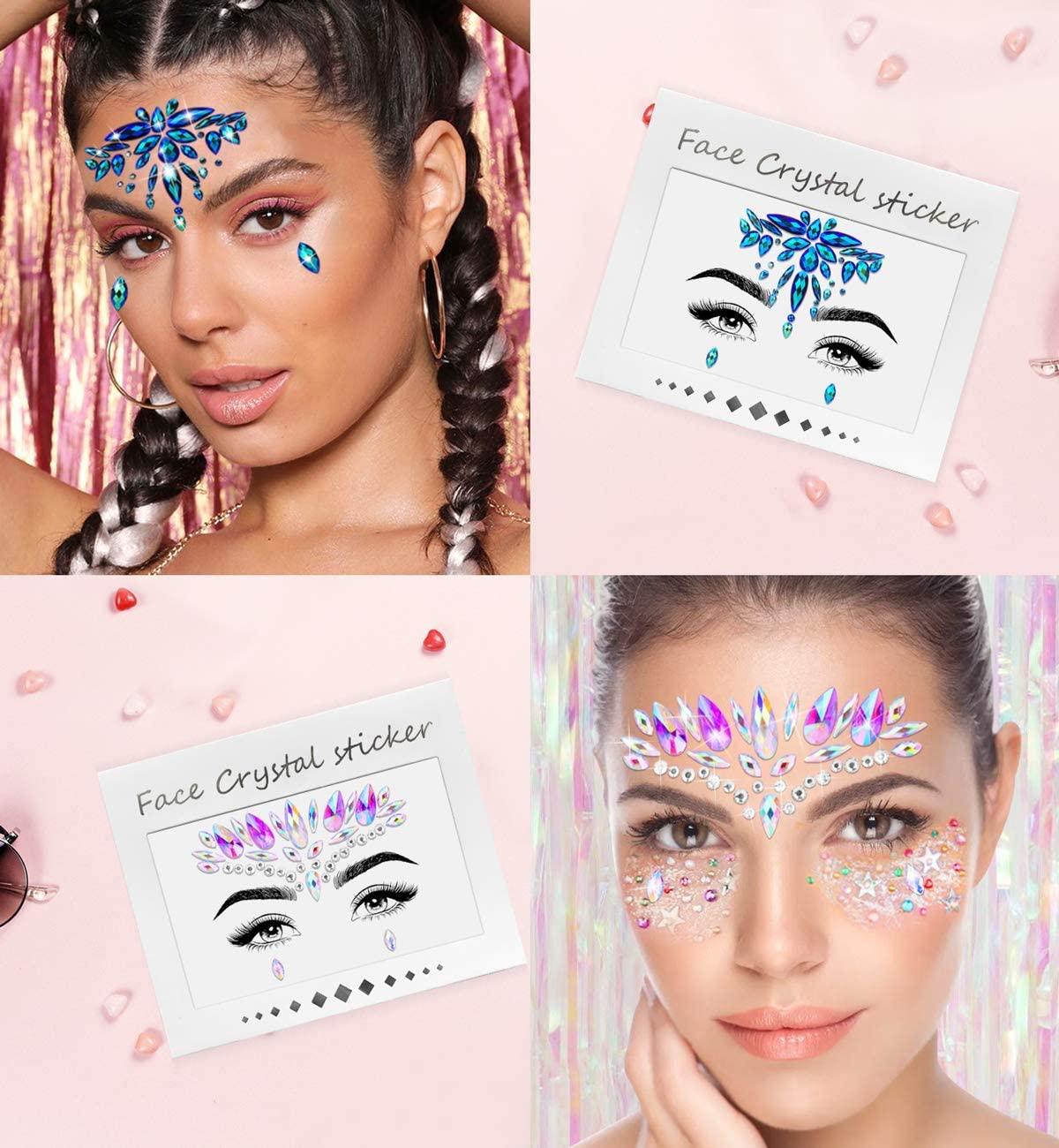 Face Rhinestones New Festival Accessories Makeup Crystals Face