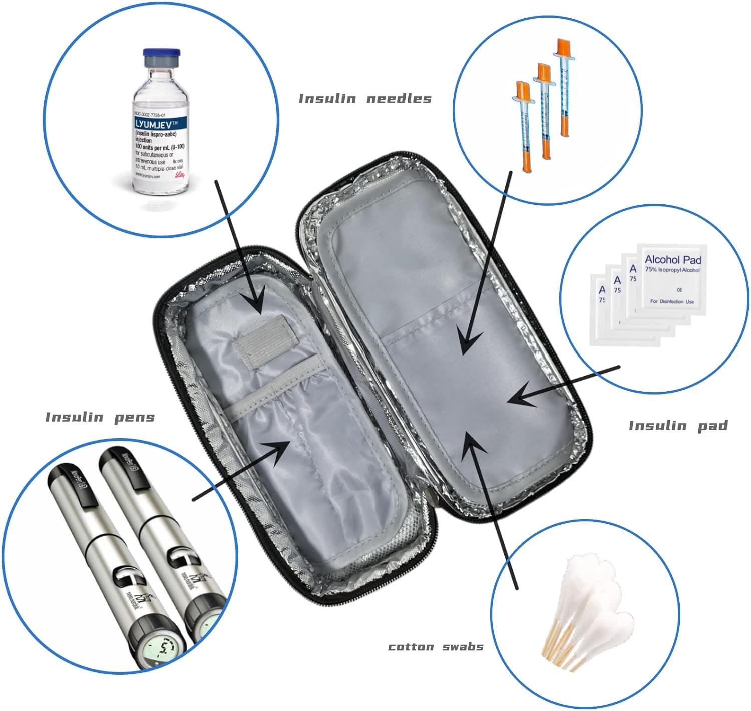 KETWOD Insulin Cooler Travel Case medication cooler for travel