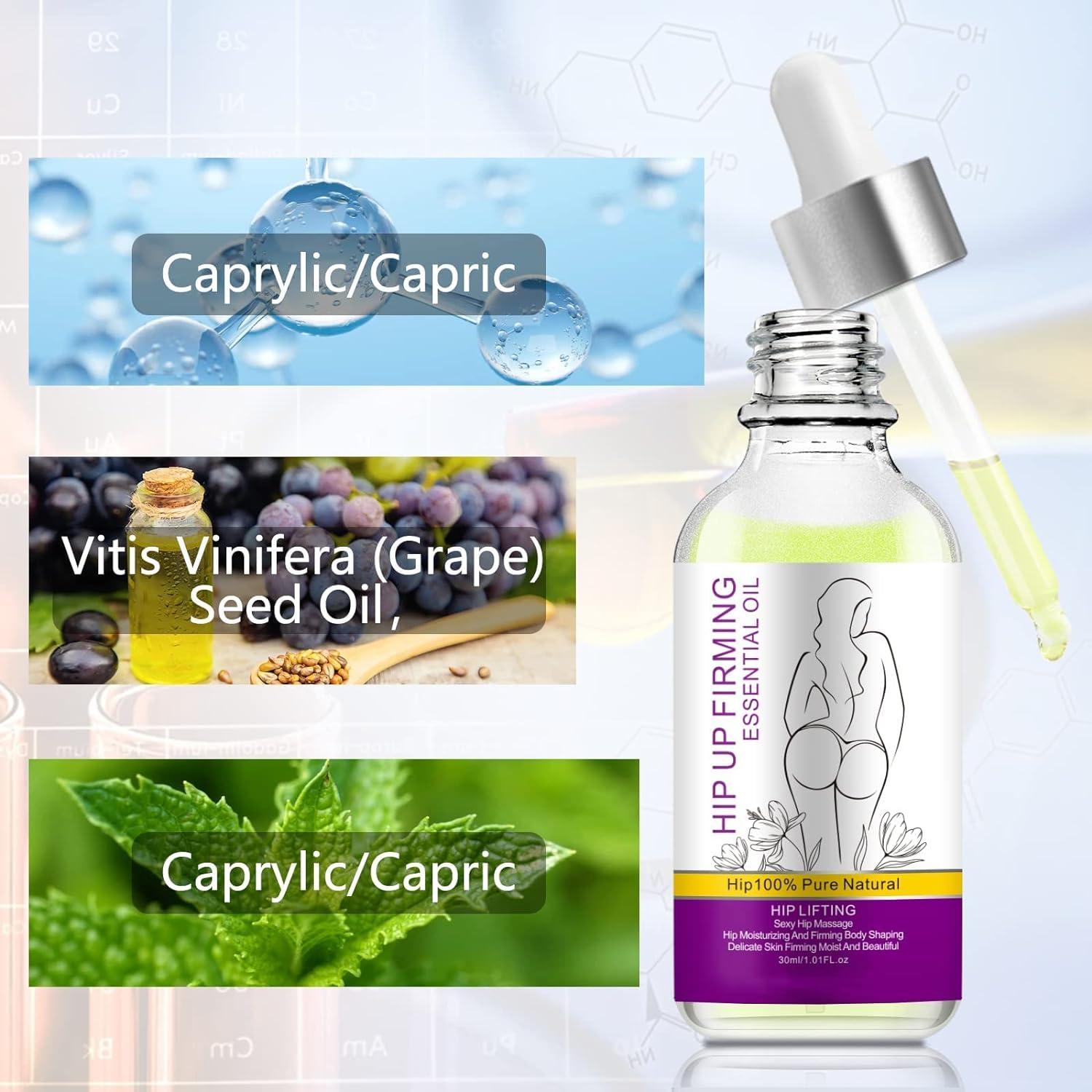 Booty Boosting Essential Oil for Women 2 Pack Firm and Lift Butt