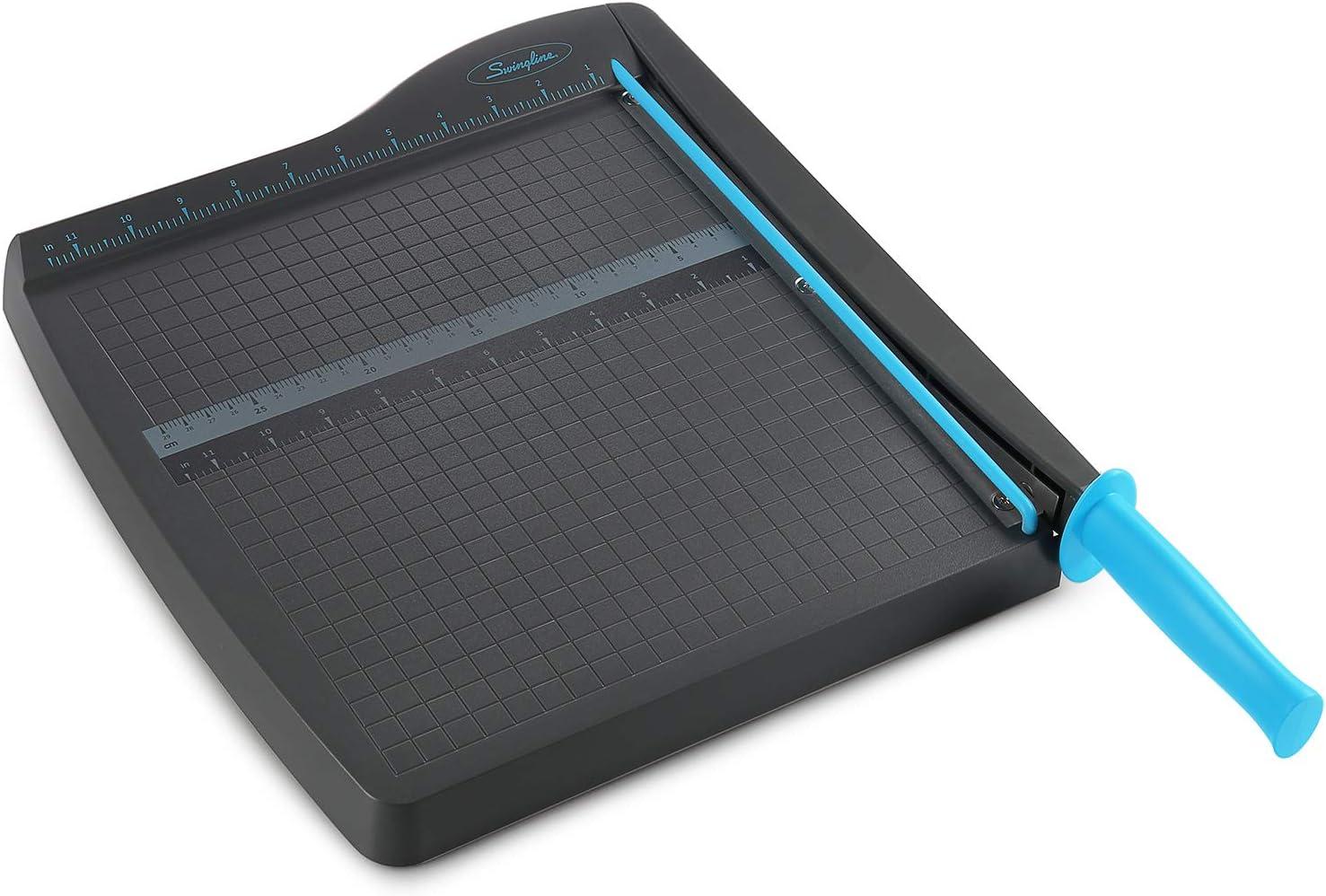 Swingline Guillotine Paper Cutter - 12 Inch Heavy Duty Trimmer For Crafts, Photos & Office Use