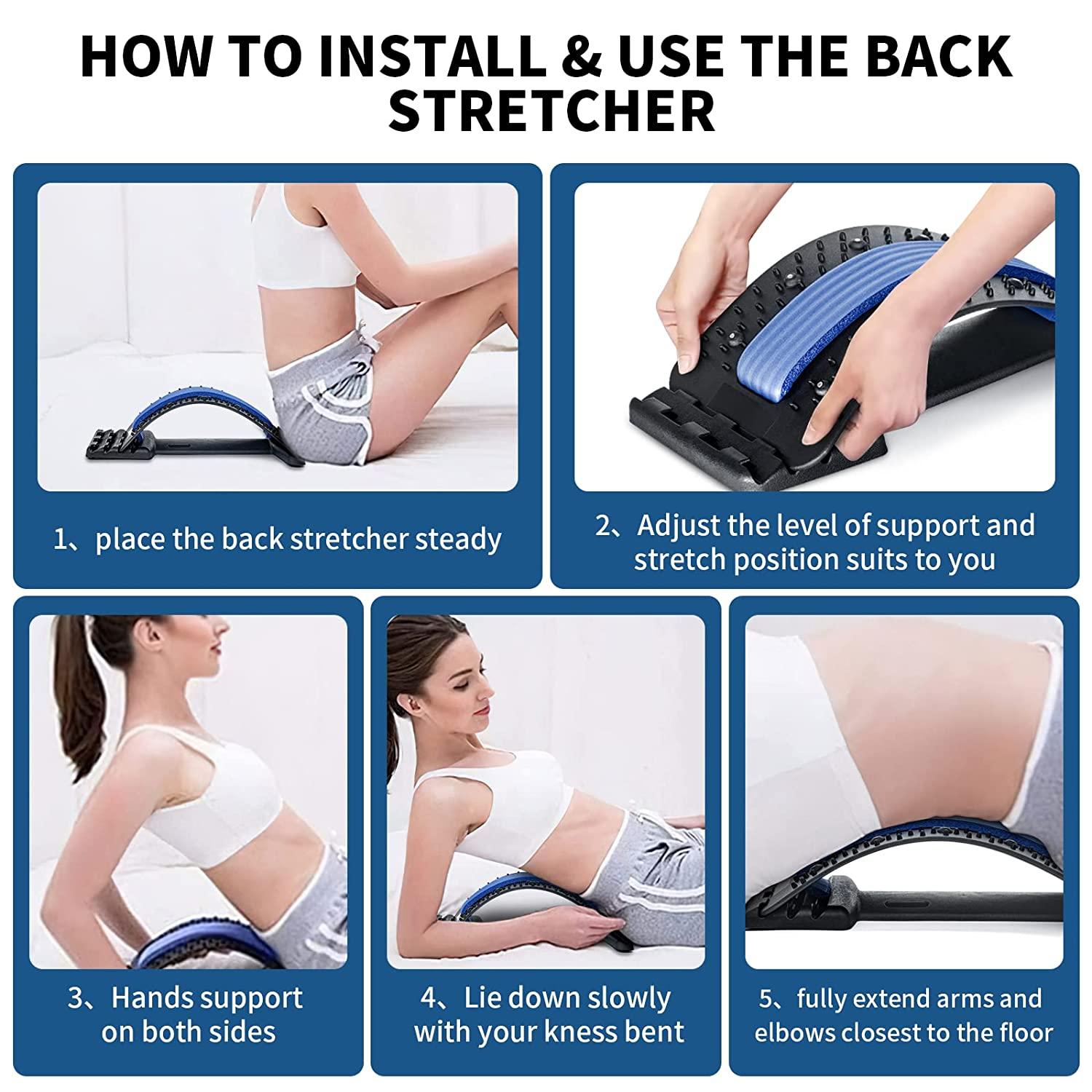 Adjustable back stretcher outlet