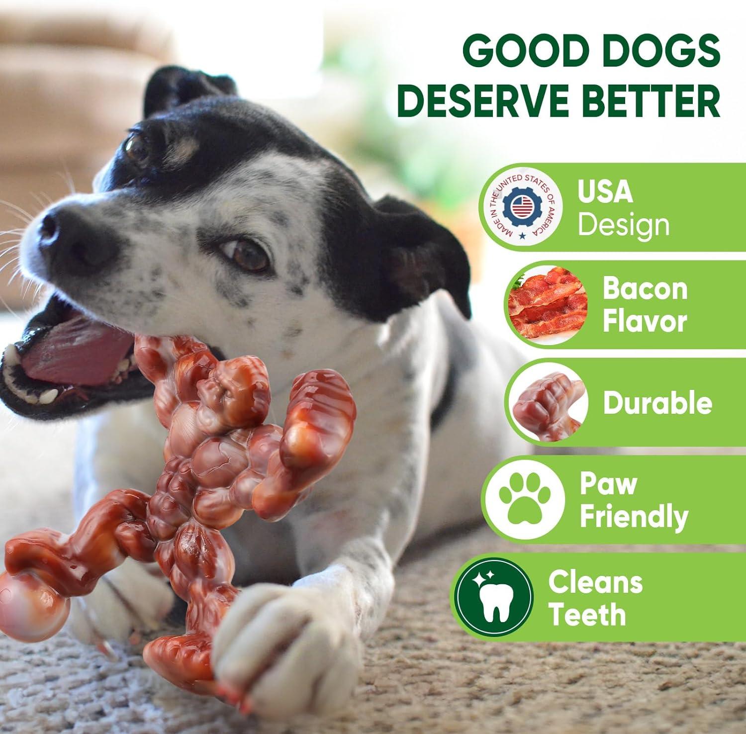 Indestructible Dog Chew Toys for Aggressive Chewers Large Breed