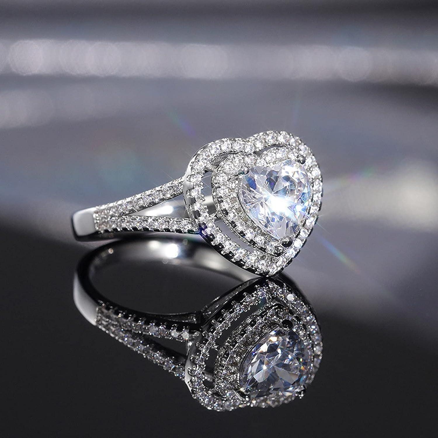 Precious Sole Heart Diamond Ring | Radiant Bay
