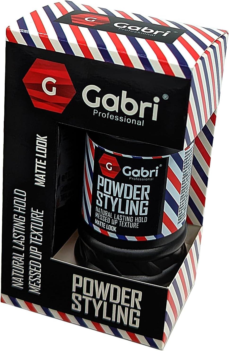 Gabri Professional Matte Styling Powder - Natural Lasting Hold with ...