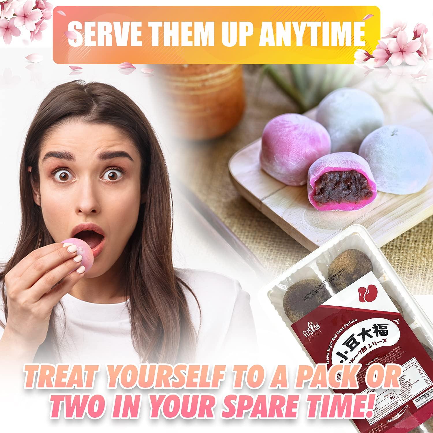 Fusion Select Japanese Mochi Fruit Daifuku Japanese Desert Sweet Rice