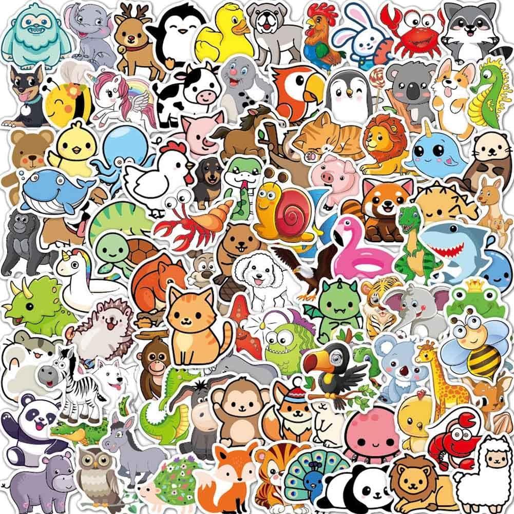 50 Pcs Stickers, Kawaii Aesthetic Sticker Set, Cute Graffiti Waterproof Vinyl  Stickers for Cell Phone, Laptop, Water Bottle, Suitcase, Skateboard
