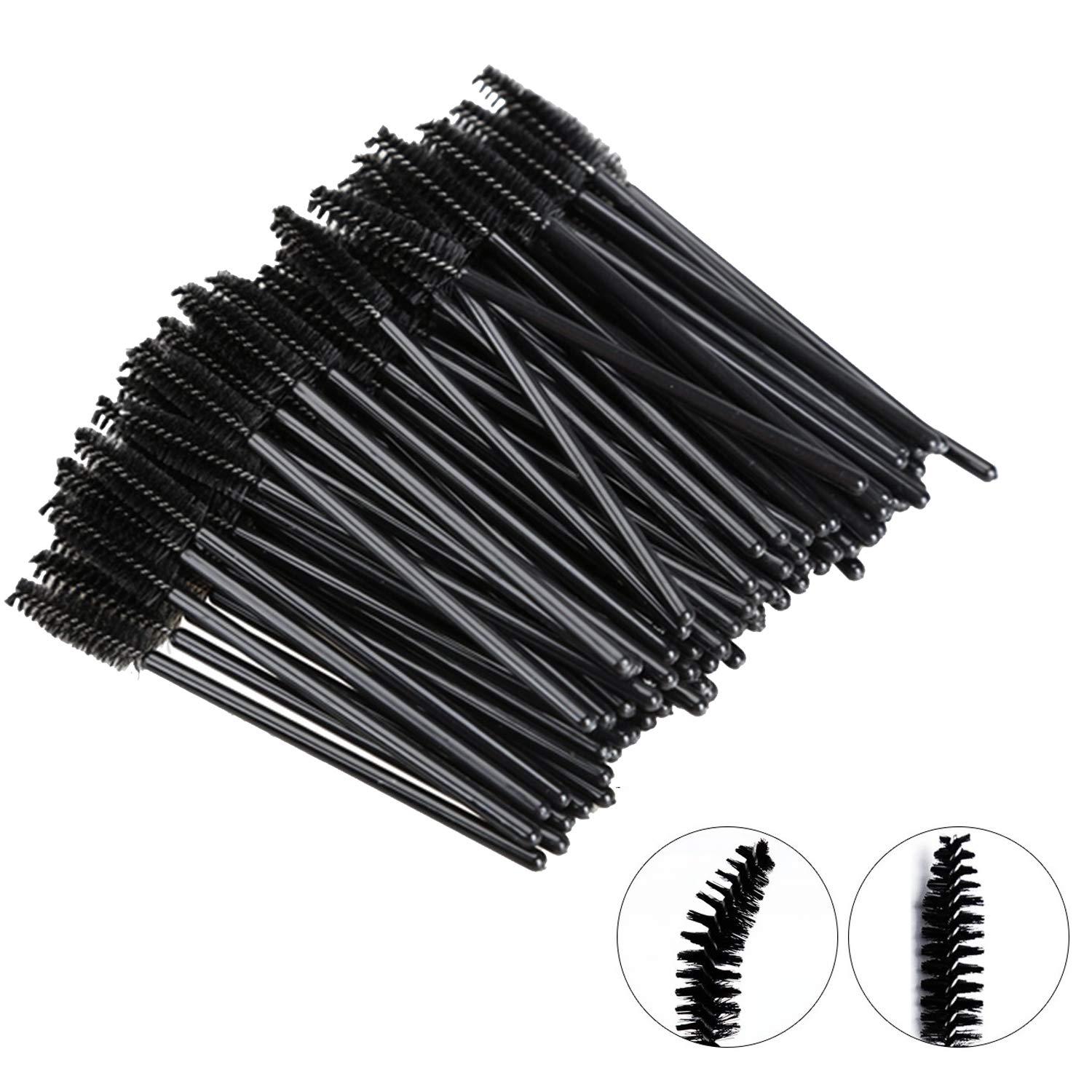 100 Pcs Disposable Eyelash Mascara Brushes for Eye Lashes Extension