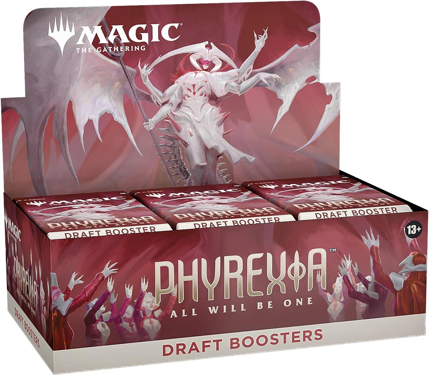Magic The Gathering Phyrexia All Will Be One Draft Booster Box | 36 Packs  (540 Cards) | Buy Now with Express International Delivery | GoSupps.com