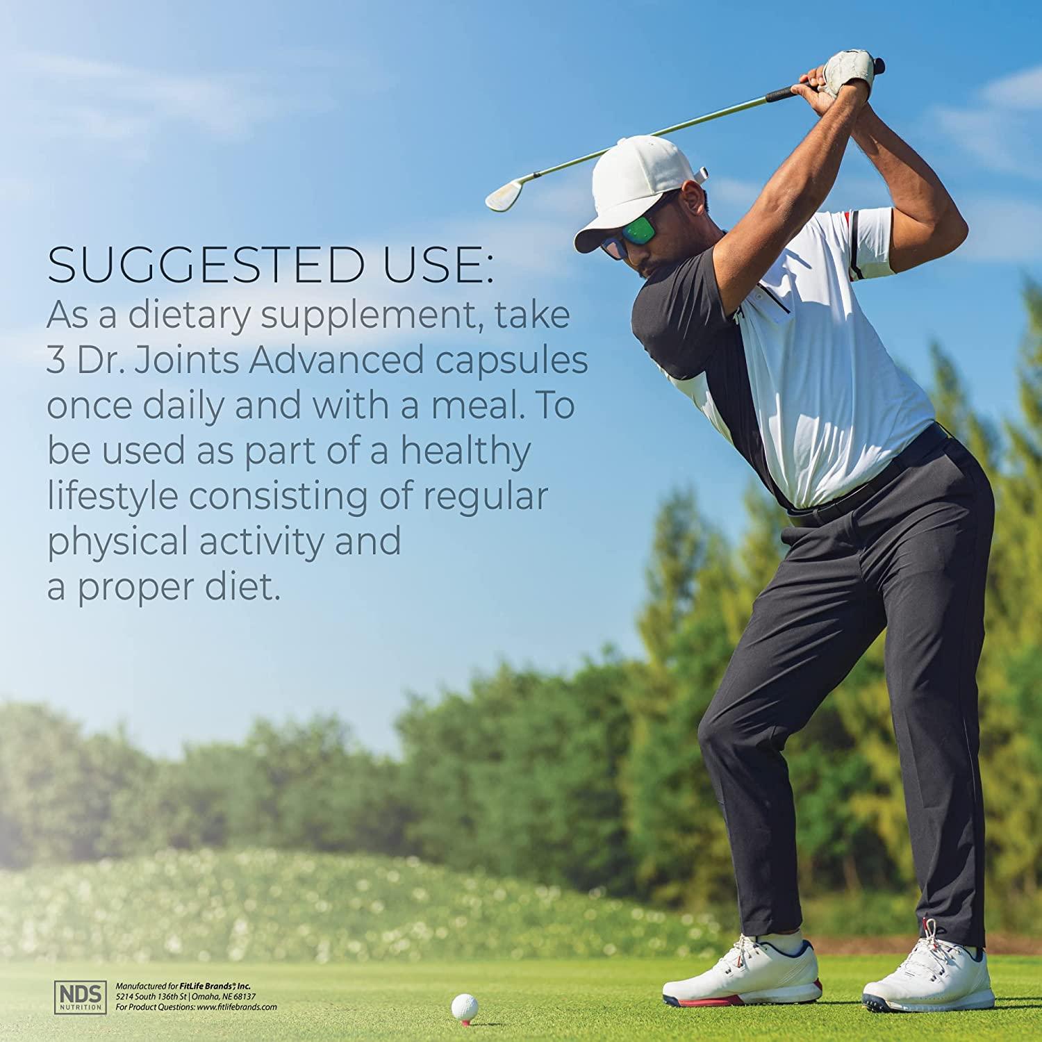 Dr. Joints Advanced Joint Health Formula with FruiteXB, Glucosamine & Chondroitin 90 Capsules