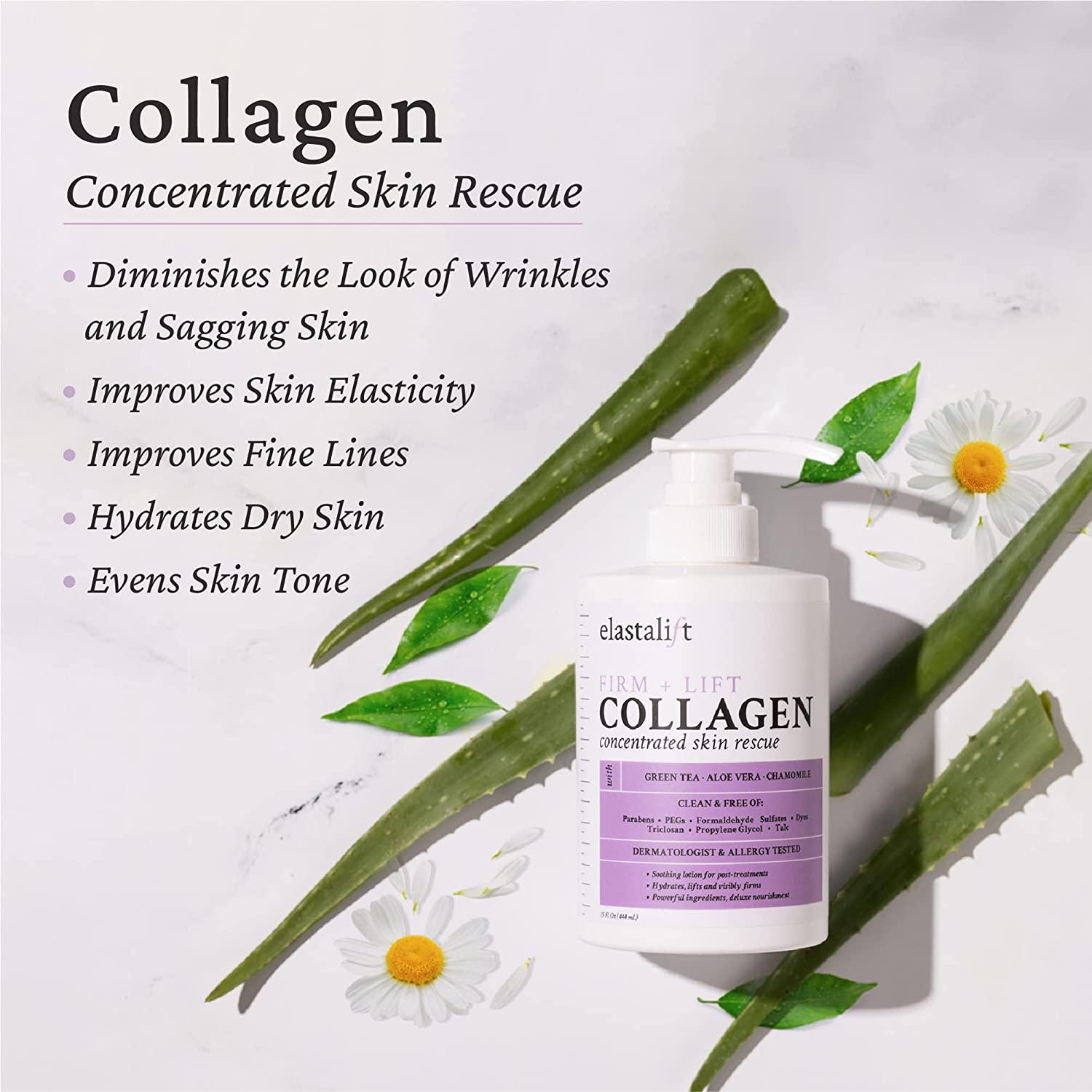Elastalift Collagen Body Cream Moisturizing Lotion For Lifting, Firming