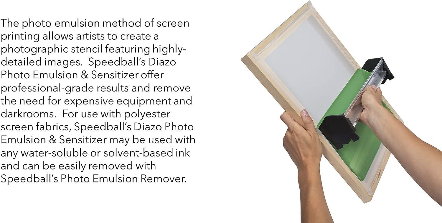 Speedball Art Products Diazo Photo Emulsion Kit for Screen Printing