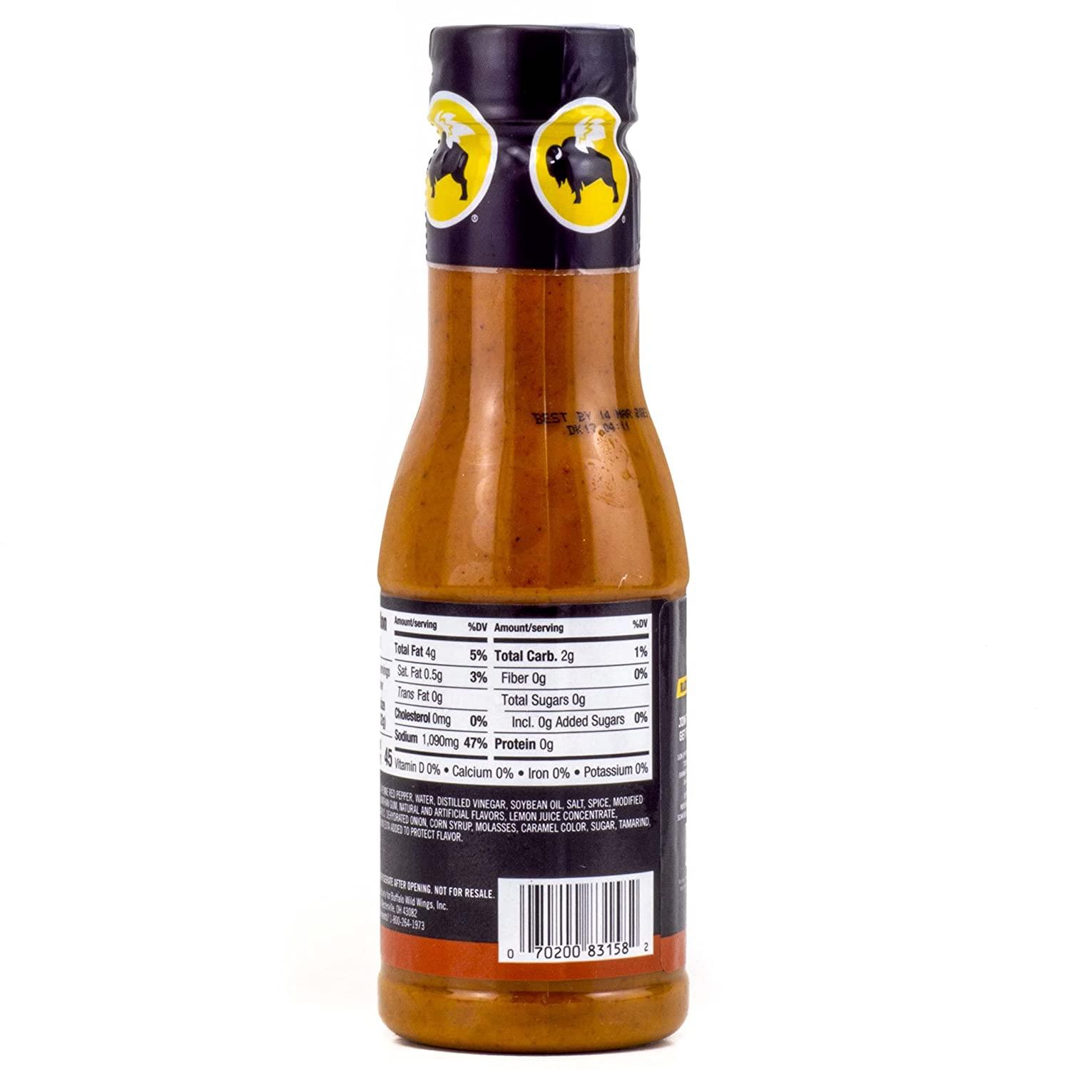 Buffalo Wild Wings sauce "Hot" 12 ounce bottle hot,classic 12 Fl Oz