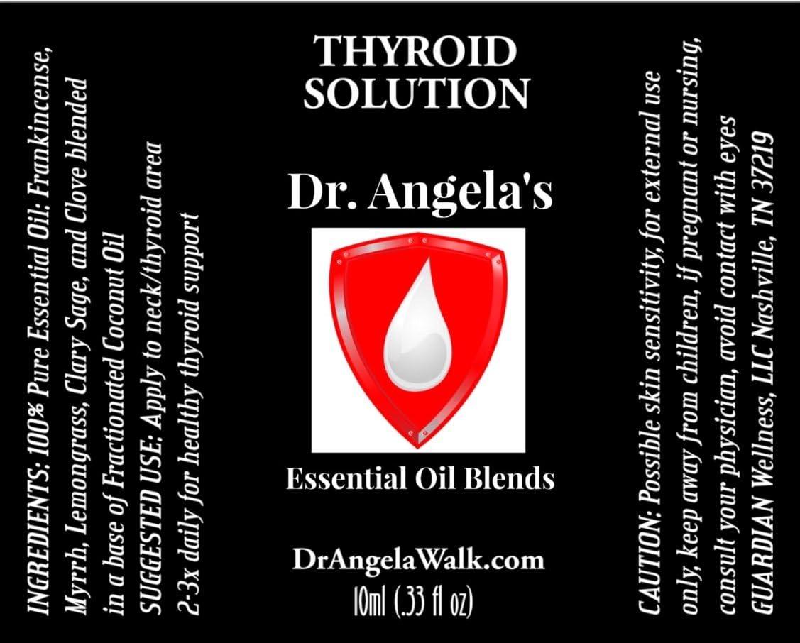 Dr. A's Thyroid Solution Essential Oil Blend 100 Therapeutic Grade