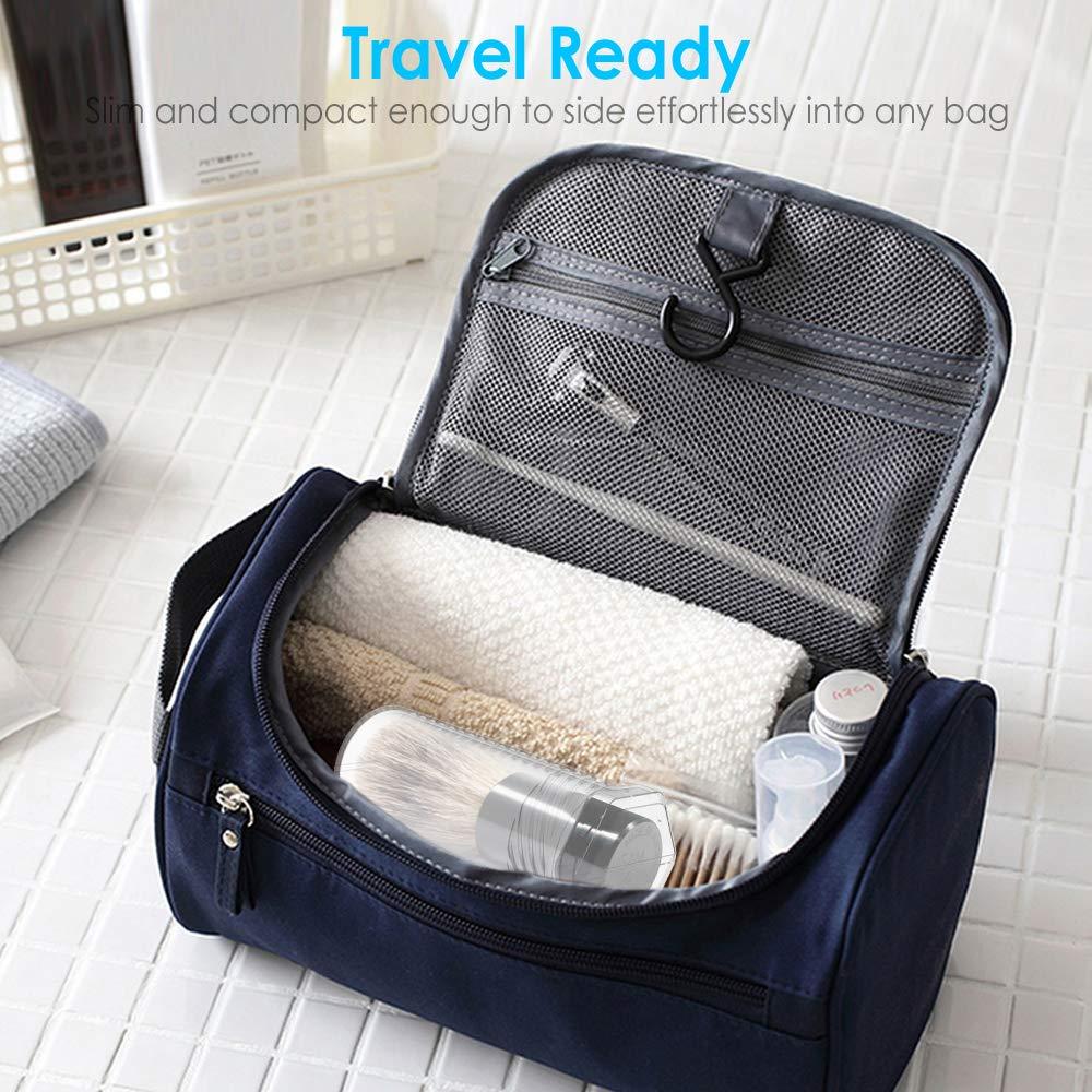 Travel Shaving Brush Case & Holder Stand by Enerfort Adjustable