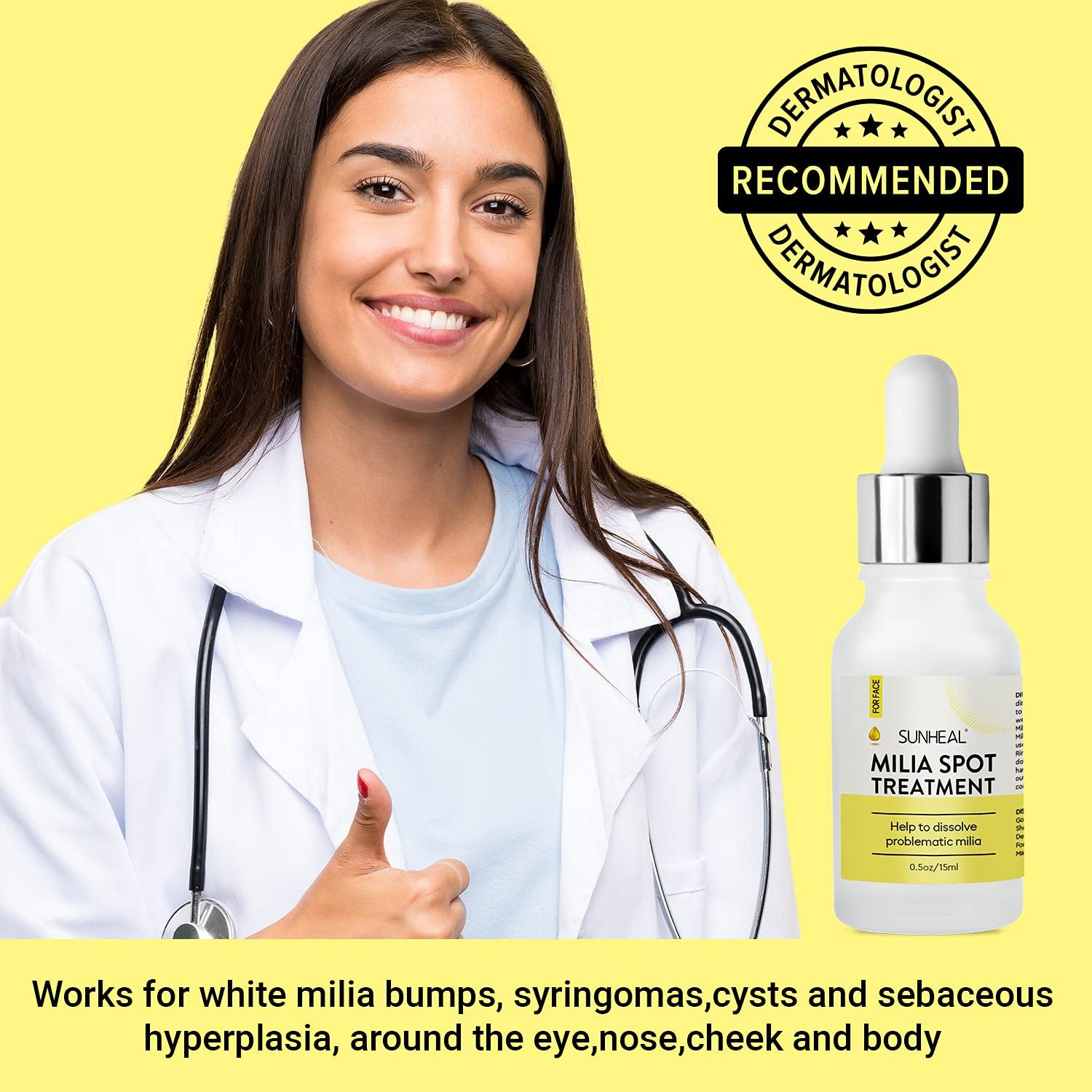 Milia Remover Milia Spot Treatment Helps Dissolve and Reduce Milia in 4