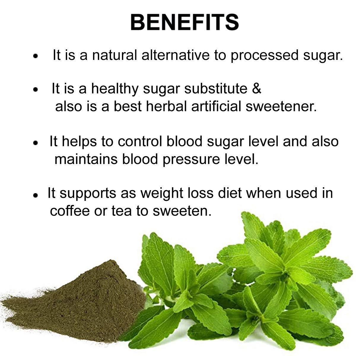 Stevia Leaf Powder (Stevia Rebaudiana) Unprocessed Stevia Sugar