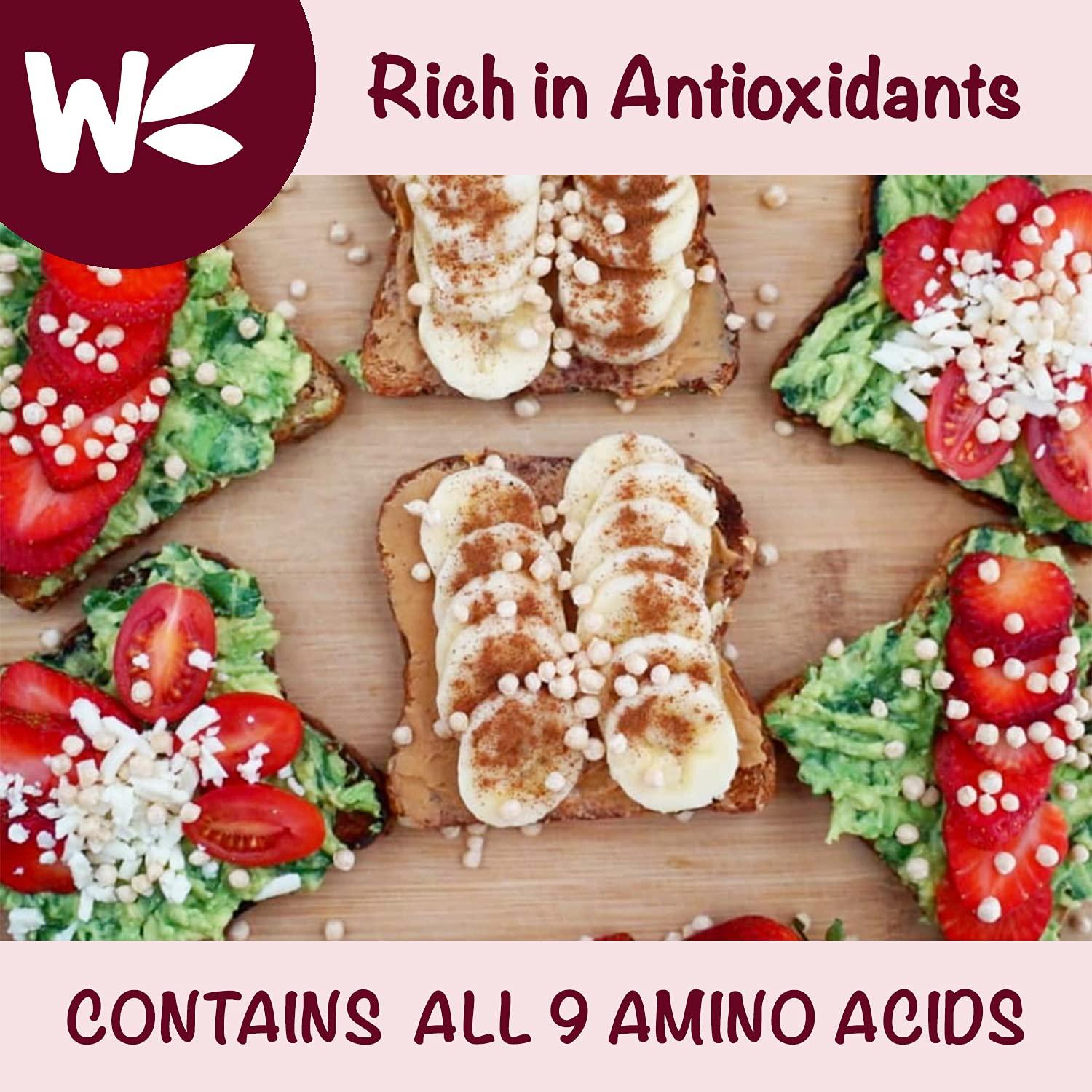 Puffed Quinoa Cereal + Nothing Vegan Gluten Free NonGMO [9 oz