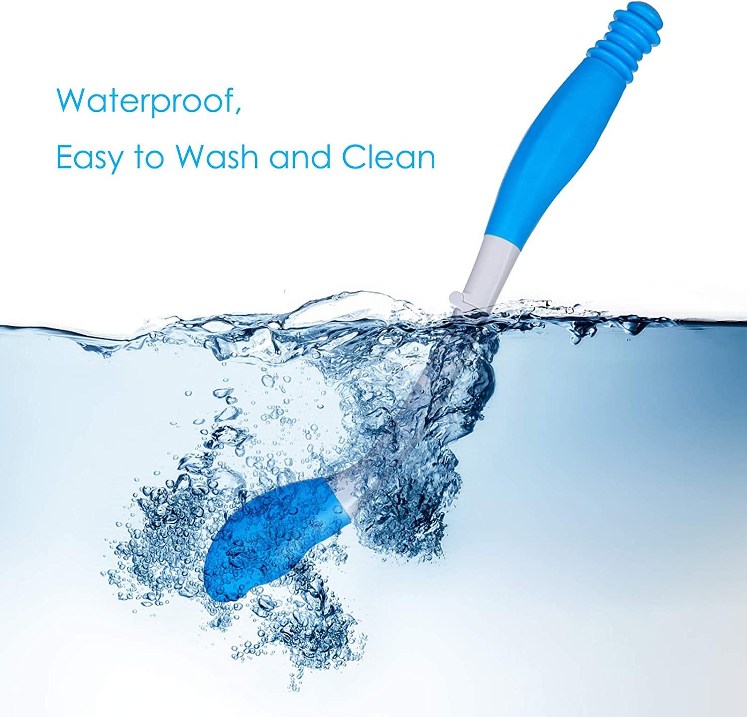 Eurobuy Long Reach Comfort Wipe, Bottom Buddy Toilet Tissue Wiping Aid