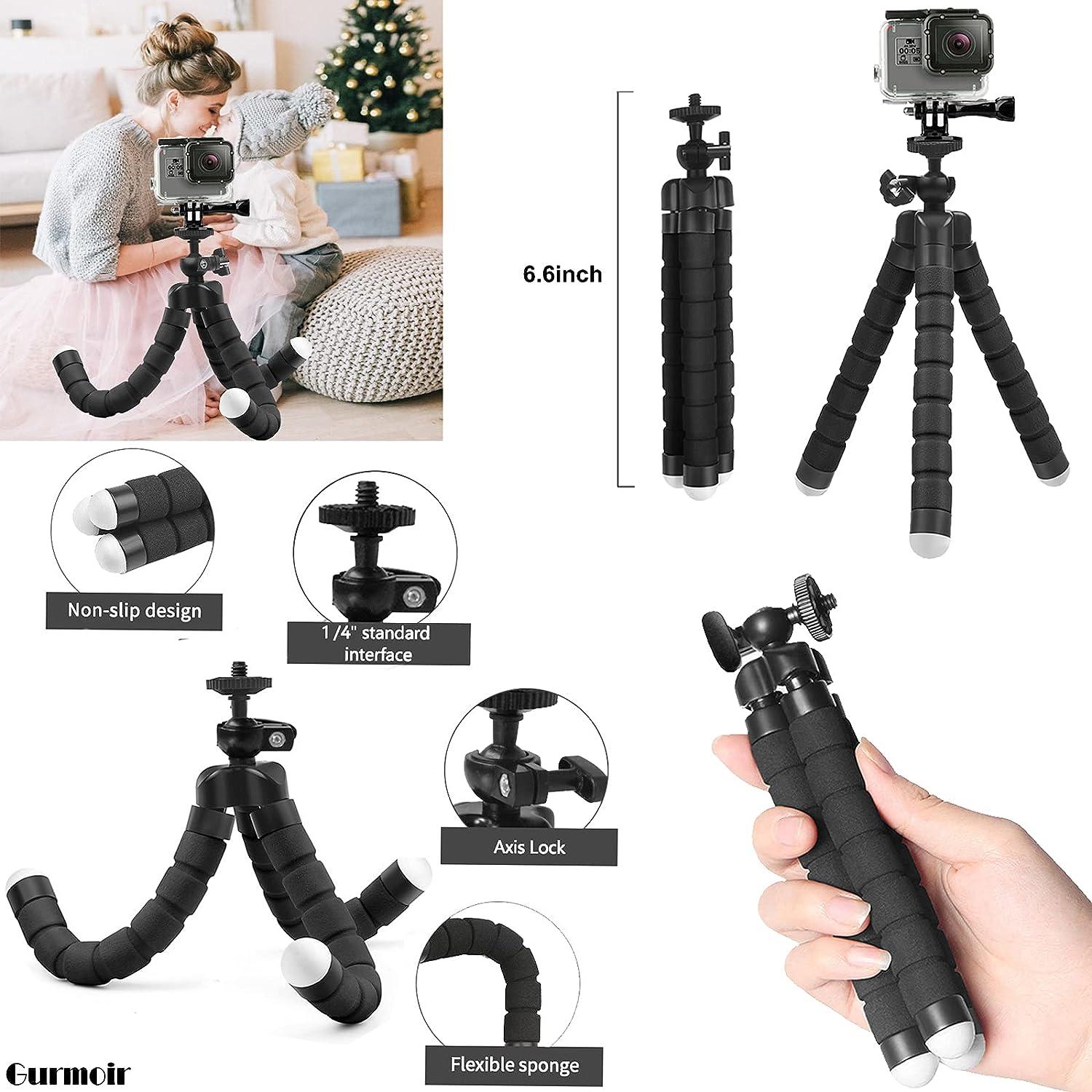 Octopus Flexible Tripod Mount Stand for GoPro Hero 9 8 7 6 5 4 3 Action  camera