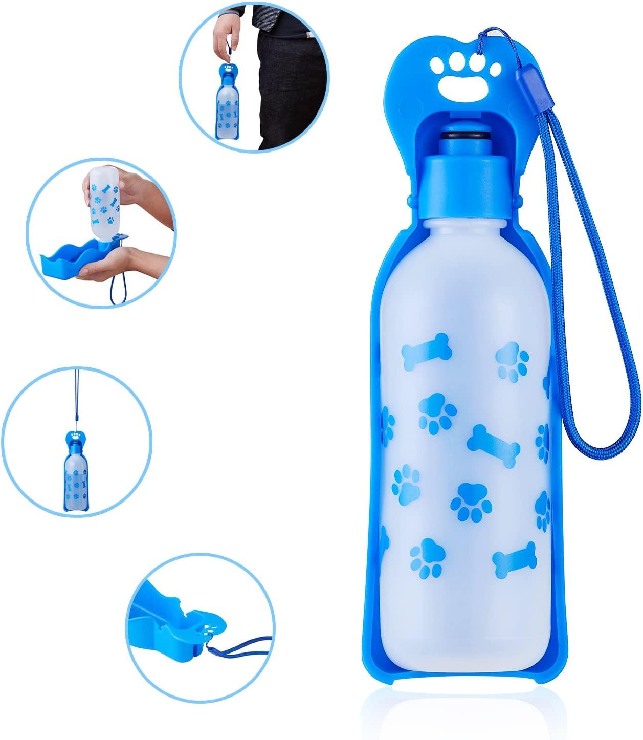 ANPETBEST Portable Dog Water Bottle 11oz/325ml - Travel Dispenser