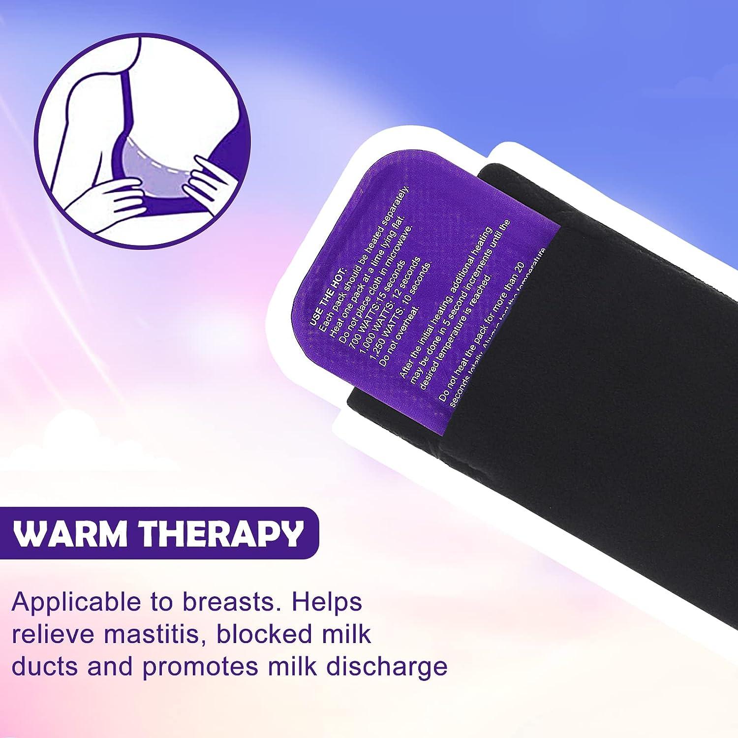 InstaRelief Breast Heating Pads Ice Packs