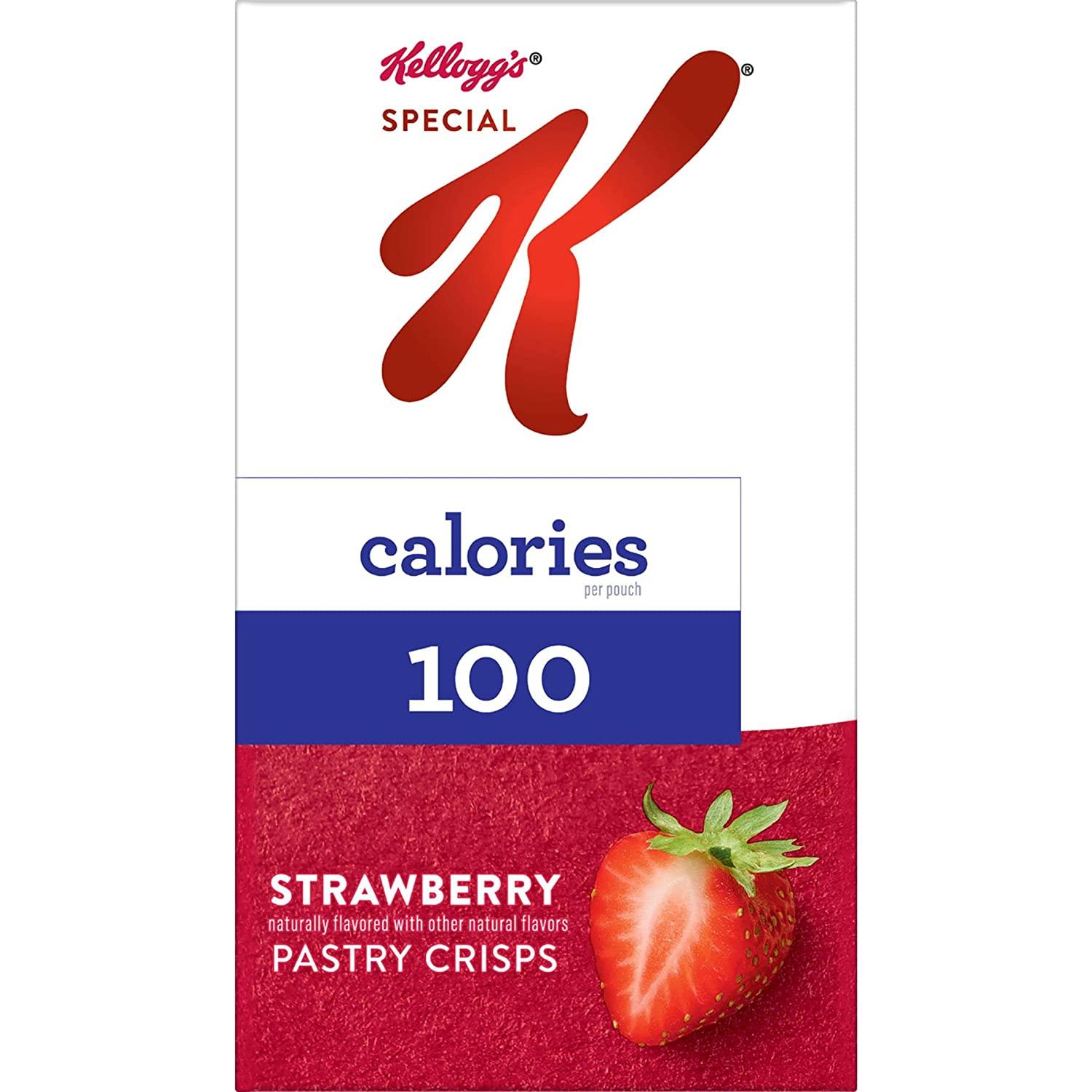 Kellogg's Special K Pastry Crisps, 100 Calorie Snacks, Breakfast Bars